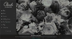 Desktop Screenshot of cherubsfloraldesign.com